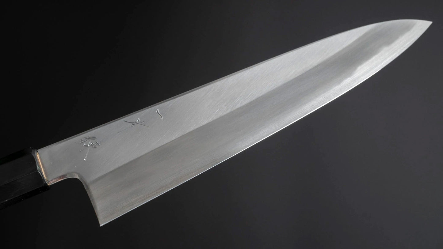 Kikuchiyo Ren Blue #2 Gyuto 210mm Ho Wood Handle - Kamimoto