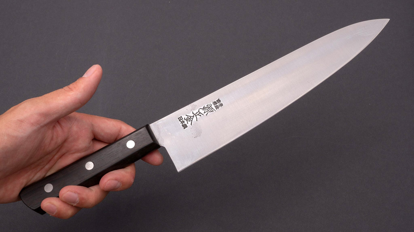 Masakane Vintage SK Gyuto 210mm Ebony Handle (No Bolster) - Kamimoto