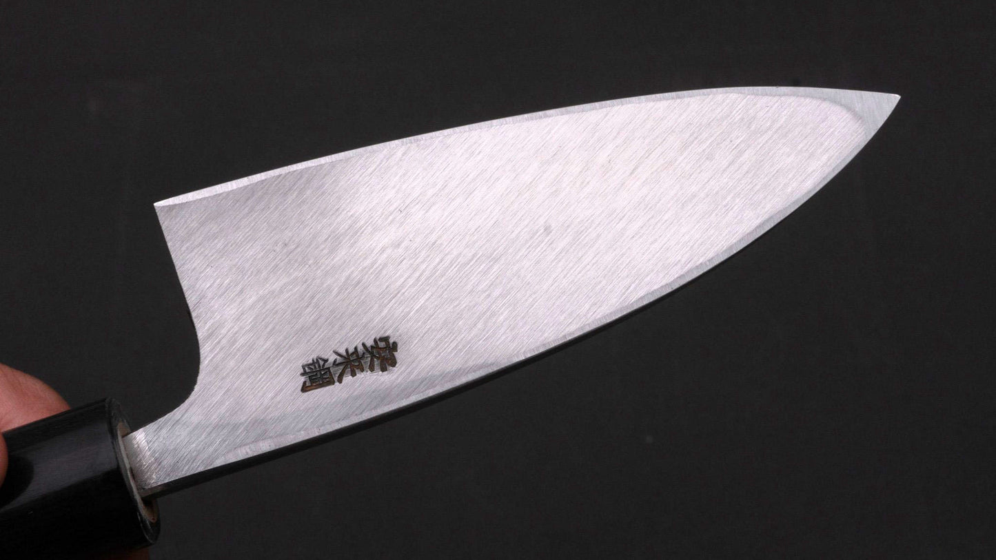 Morihei Munetsugu White #2 Deba 105mm Ho Wood Handle - Kamimoto
