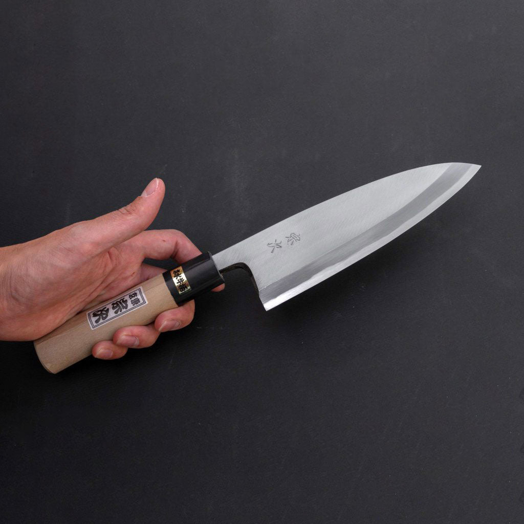 Morihei Munetsugu White #2 Deba knife 165mm - Kamimoto