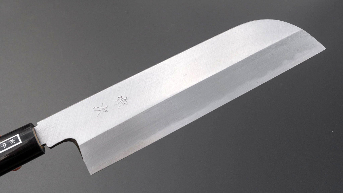 Morihei Munetsugu White #2 Kamagata Usuba Ho Wood Handle (Honba) - Kamimoto