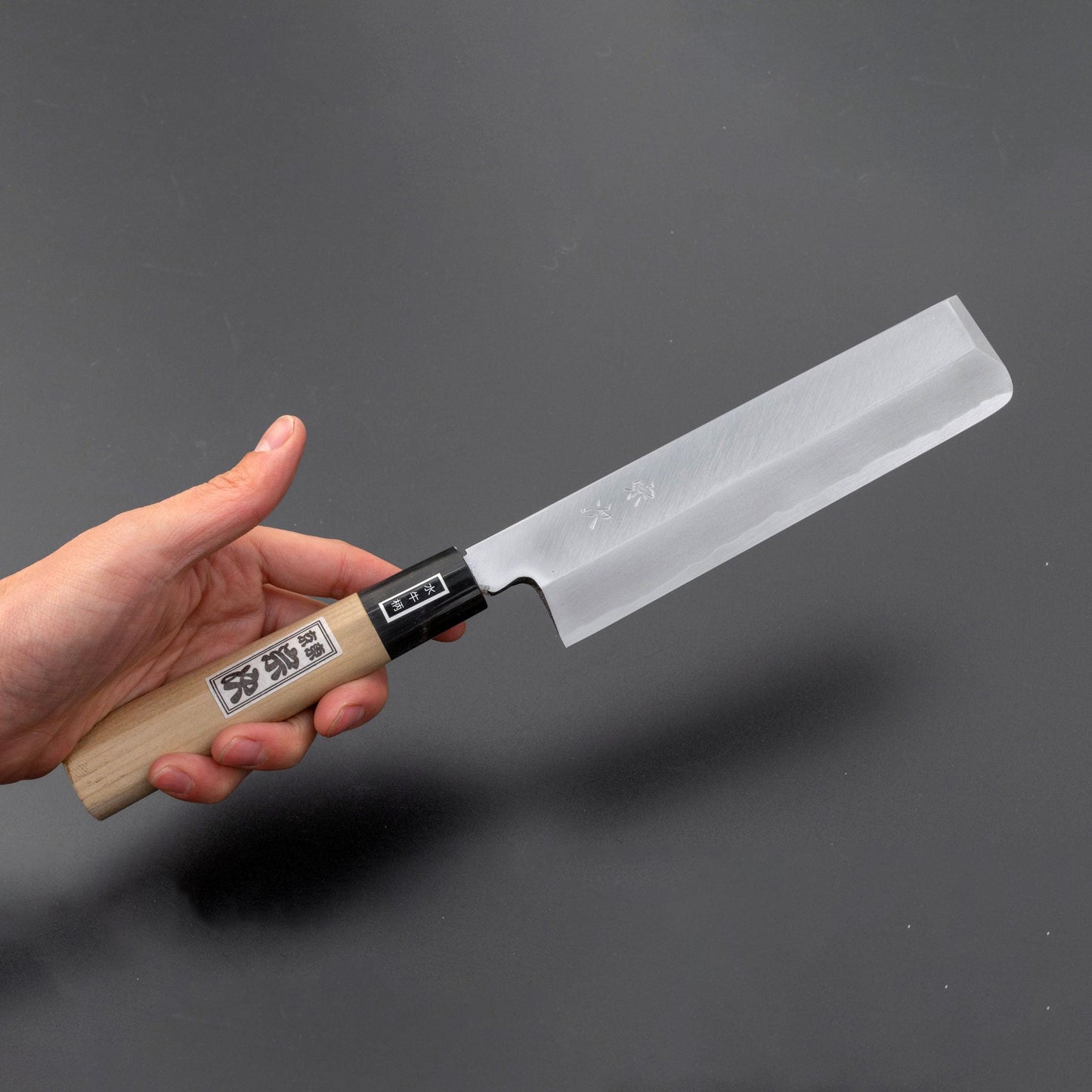 Morihei Munetsugu White #2 Usuba 180mm Ho Wood Handle - Kamimoto