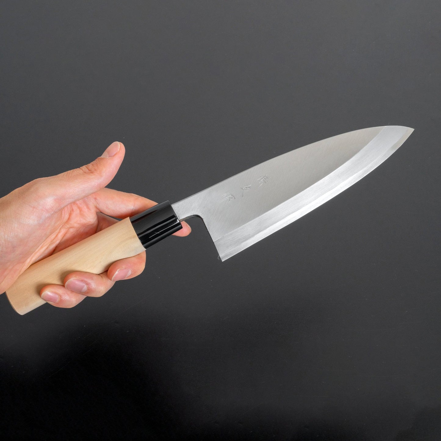 Morihei Yoshitomo Deba 165mm Poplar Handle - Kamimoto