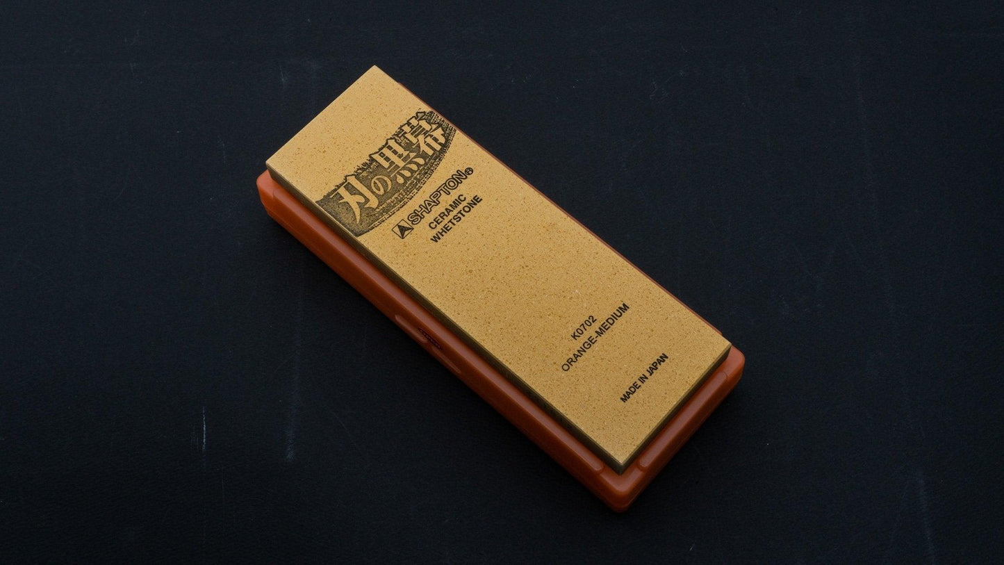 Shapton Professional Whetstone #1000 Kuromaku Orange - Kamimoto