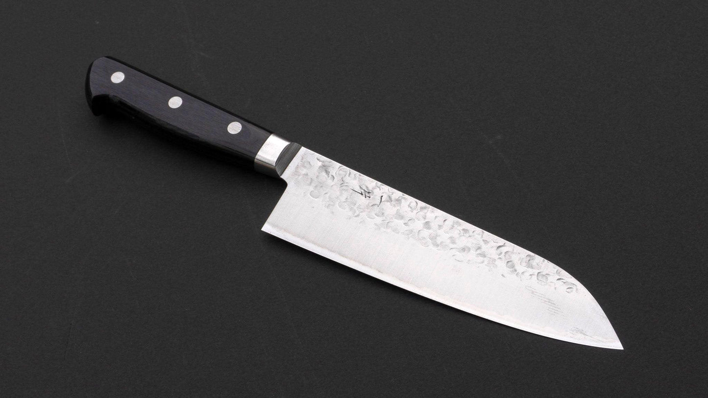 T10 Tsuchime Santoku 170mm Pakka Handle - Kamimoto
