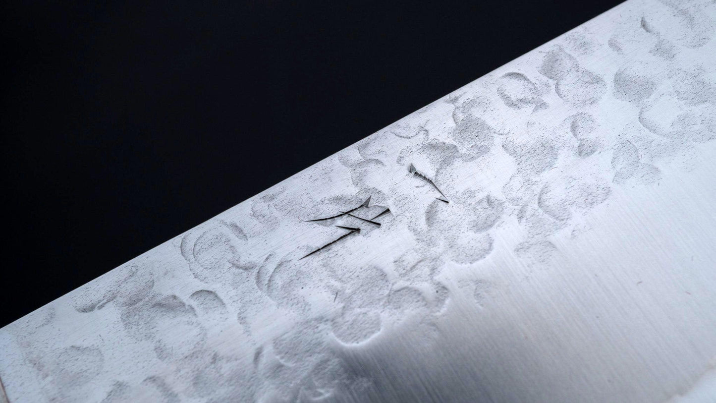 T10 Tsuchime Santoku 170mm Pakka Handle - Kamimoto
