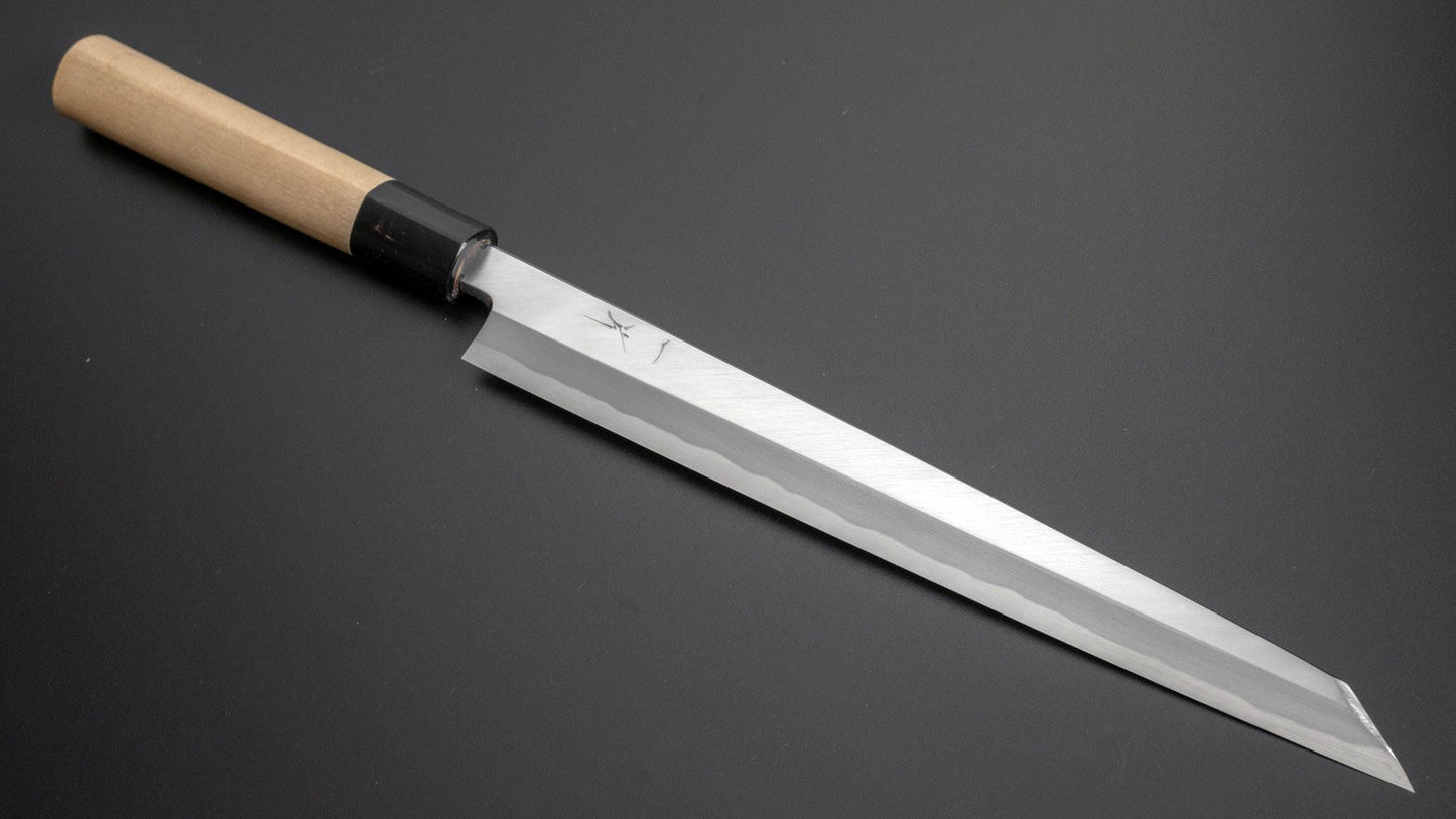 Tanaka Mosuke White #2 Kiritsuke Yanagiba 270mm Ho Wood Handle - Kamimoto