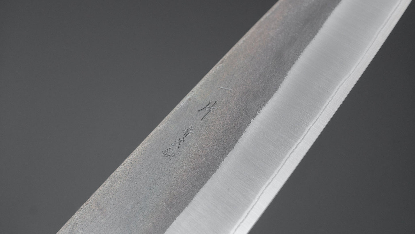 TD Blue #2 Stainless Clad Kurouchi Gyuto 165mm Padauk Handle - Kamimoto