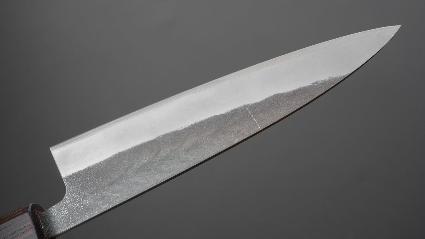 TD Blue #2 Stainless Clad Kurouchi Gyuto 165mm Padauk Handle - Kamimoto