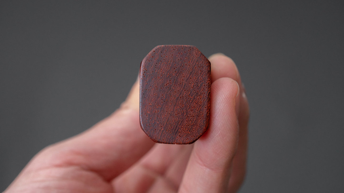 TD Blue #2 Stainless Clad Kurouchi Gyuto 165mm Padauk Handle - Kamimoto