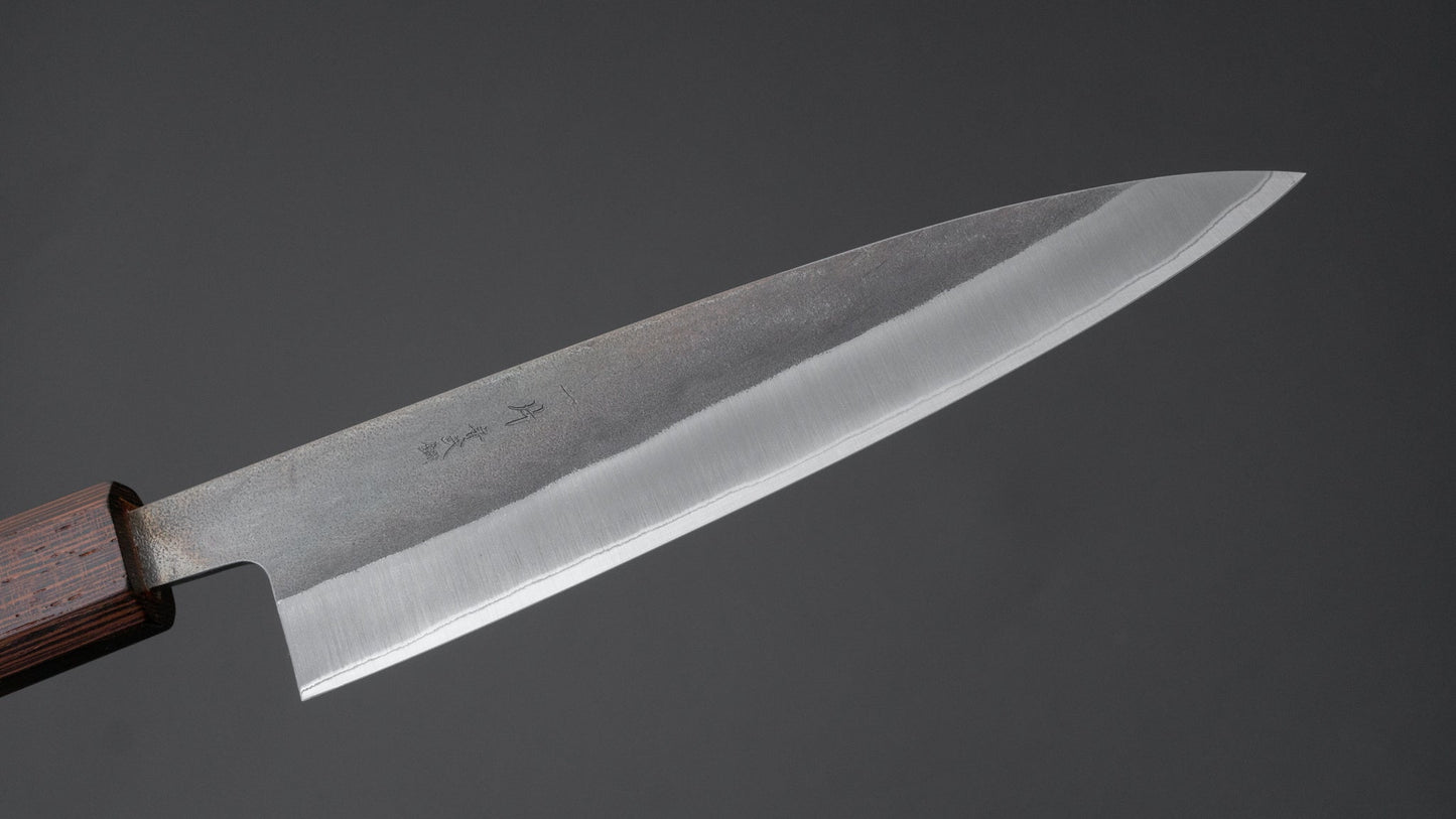 TD Blue #2 Stainless Clad Kurouchi Gyuto 165mm Padauk Handle - Kamimoto