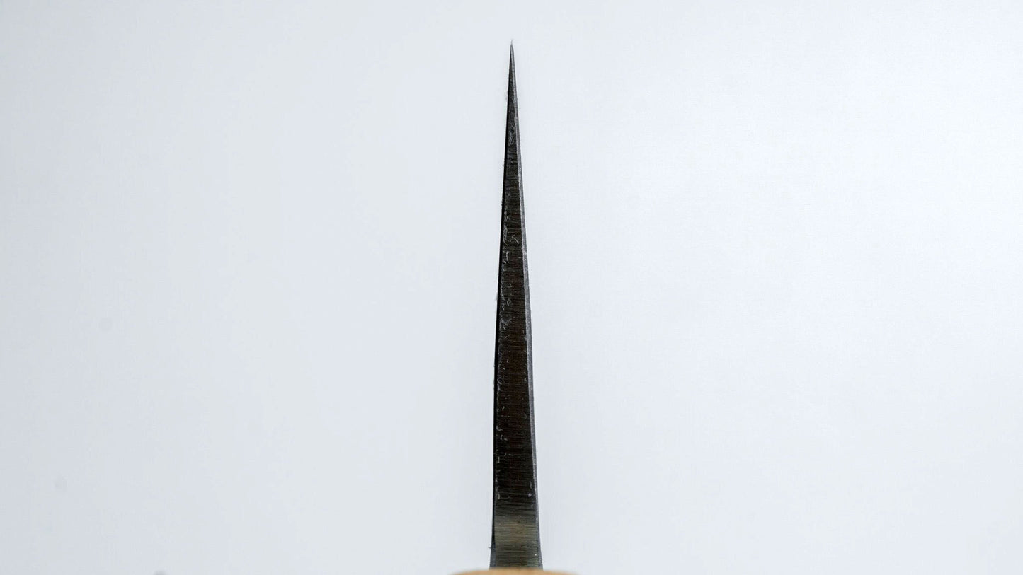 TD Blue #2 Stainless Clad Nashiji Gyuto 210mm Walnut Handle - Kamimoto