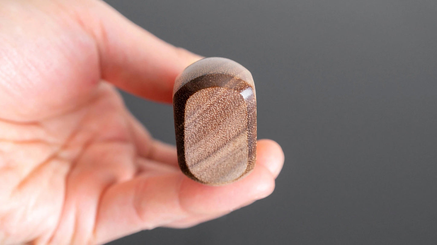 TD Blue #2 Stainless Clad Nashiji Yo Gyuto 210mm Walnut Handle - Kamimoto