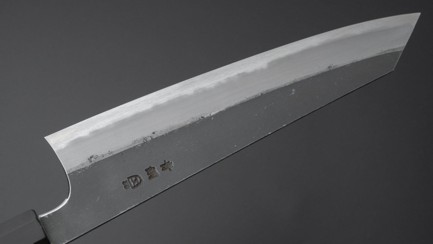 Togashi Blue #2 Kurouchi Kiritsuke Gyuto 240mm Burnt Yakusugi Handle - Kamimoto