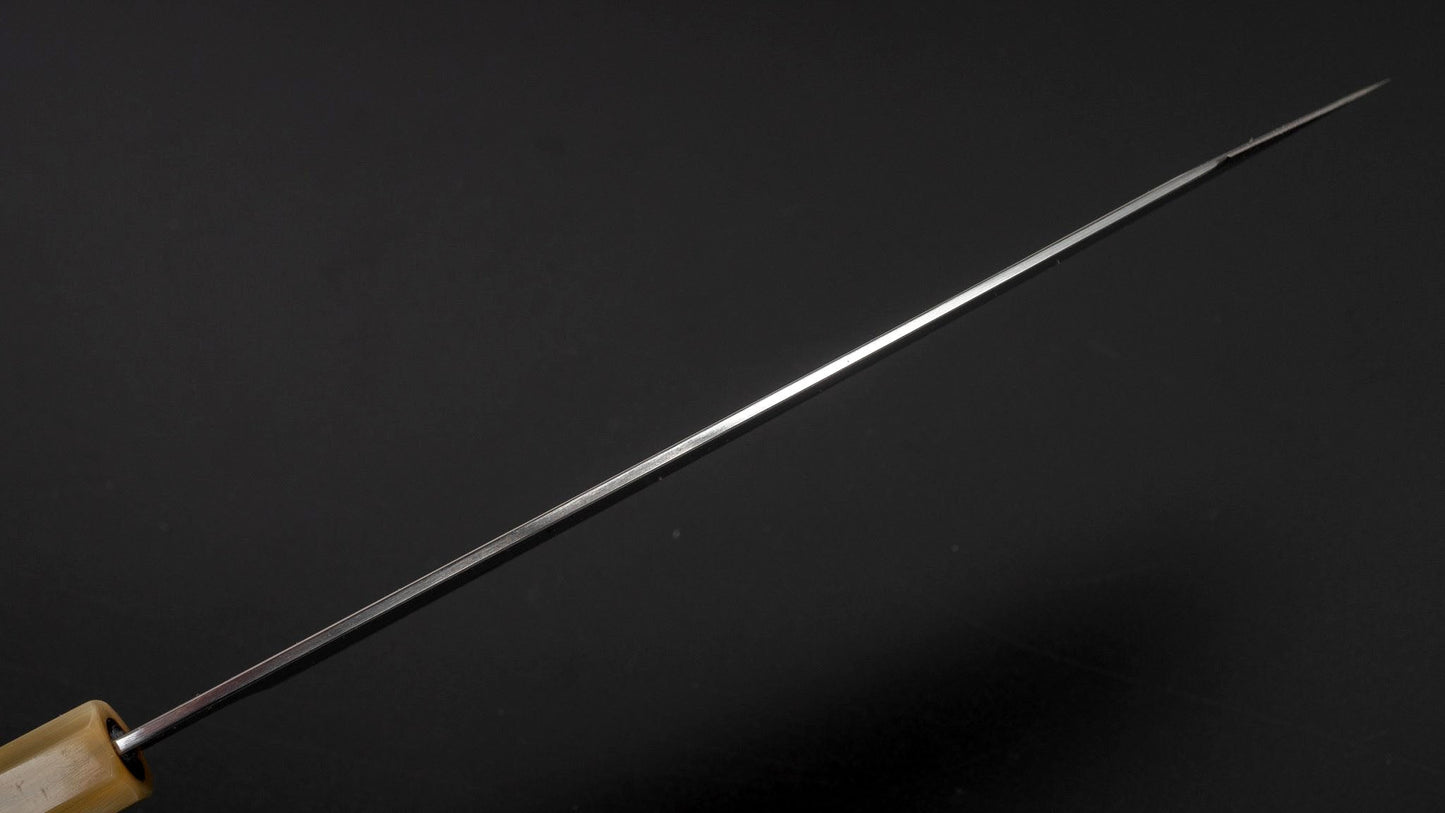 Togashi White #1 Stainless Clad Kiritsuke Gyuto 240mm Taihei Rosewood Handle (Saya) - Kamimoto