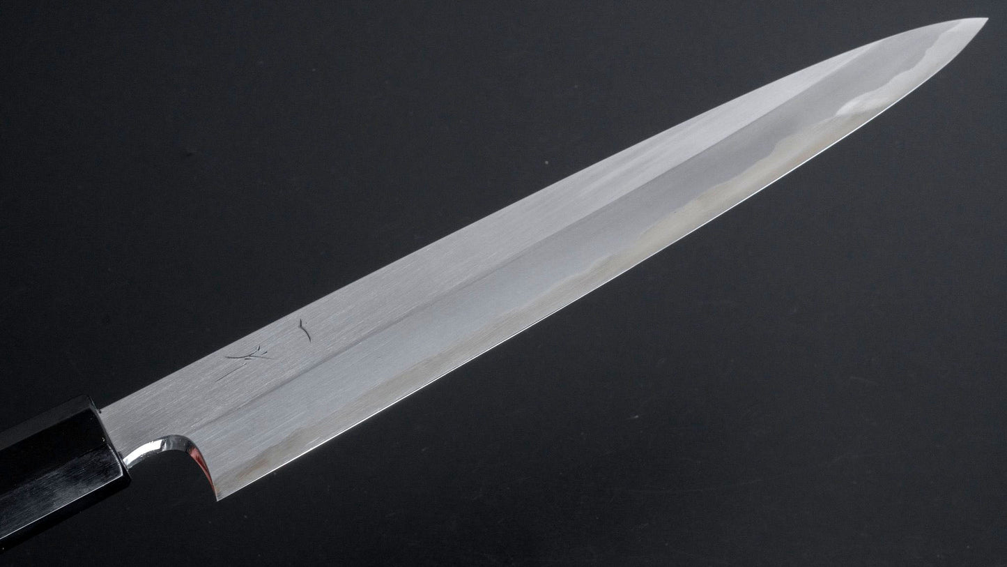 Togashi White #1 Tachi Yanagiba 270mm Taihei Rosewood Handle (Saya) - Kamimoto