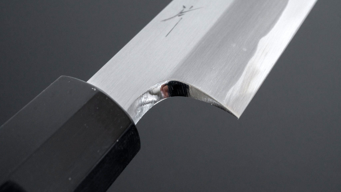 Togashi White #1 Tachi Yanagiba 270mm Taihei Rosewood Handle (Saya) - Kamimoto