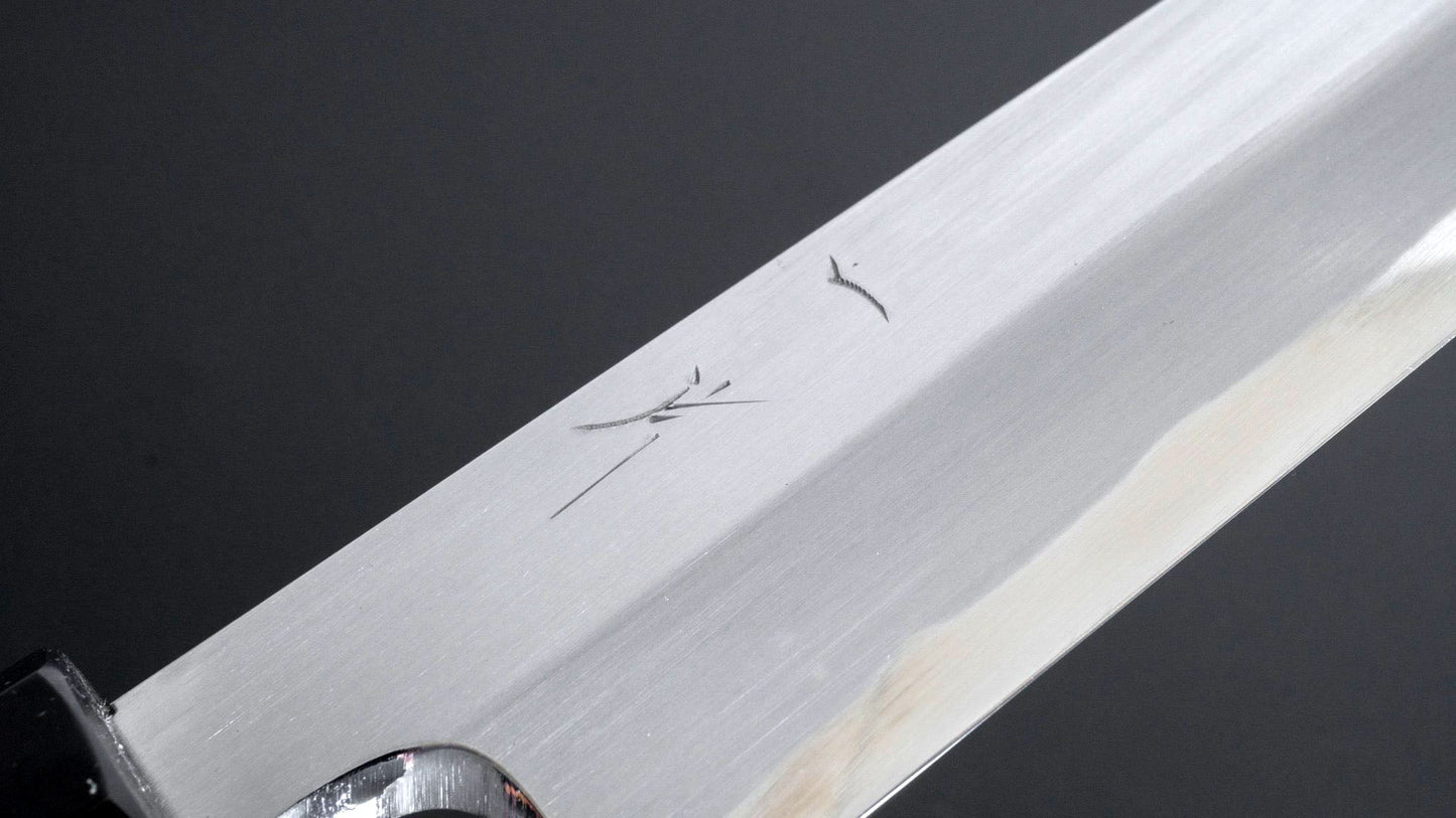 Togashi White #1 Tachi Yanagiba 270mm Taihei Rosewood Handle (Saya) - Kamimoto