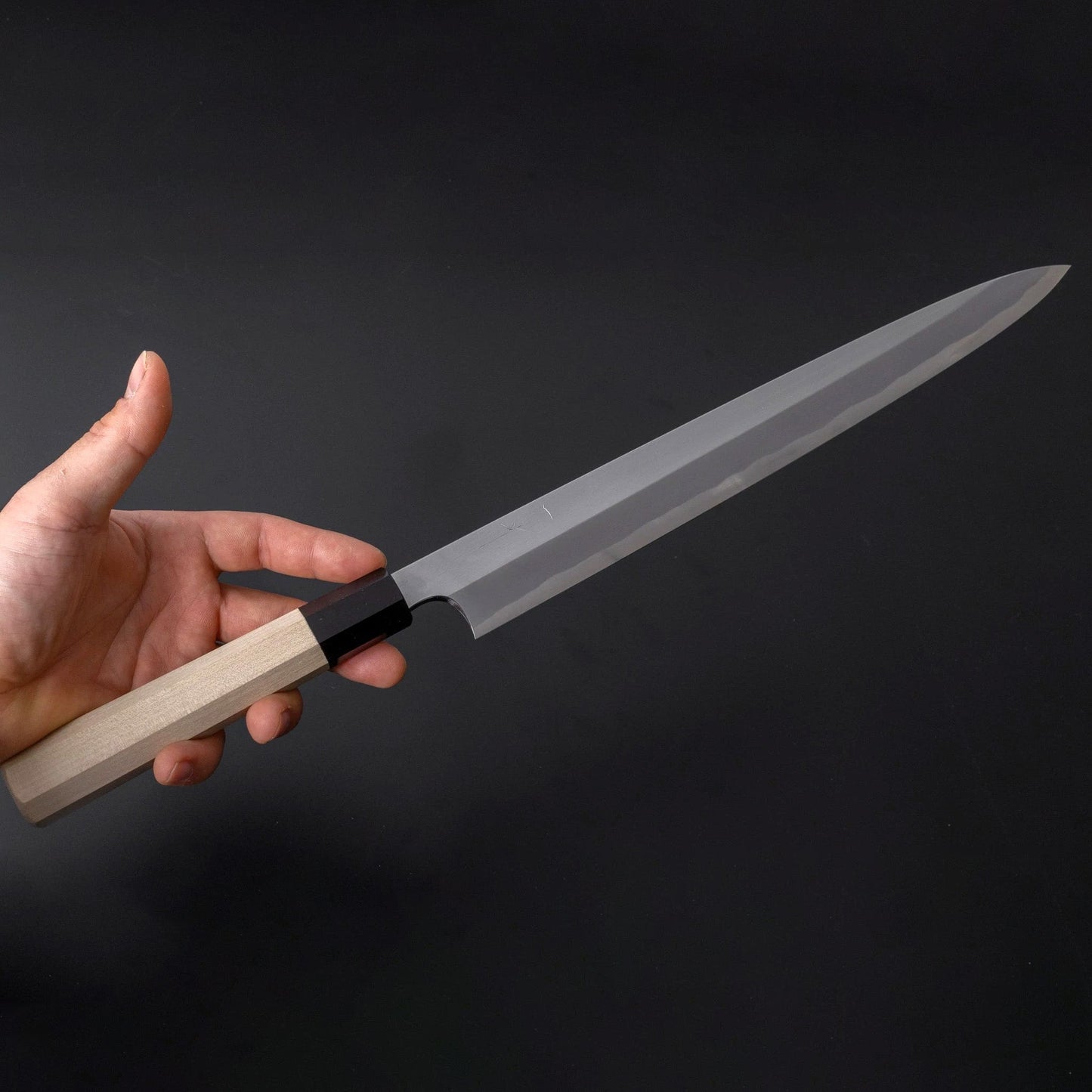 Togashi White #1 Tachi Yanagiba 300mm Ho Wood Handle (Saya) - Kamimoto
