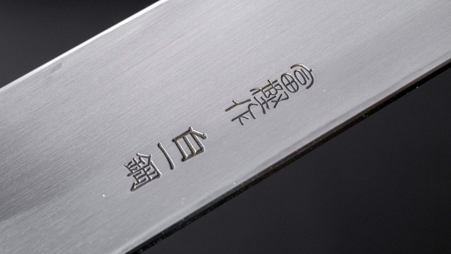 Togashi White #1 Tachi Yanagiba 300mm Ho Wood Handle (Saya) - Kamimoto