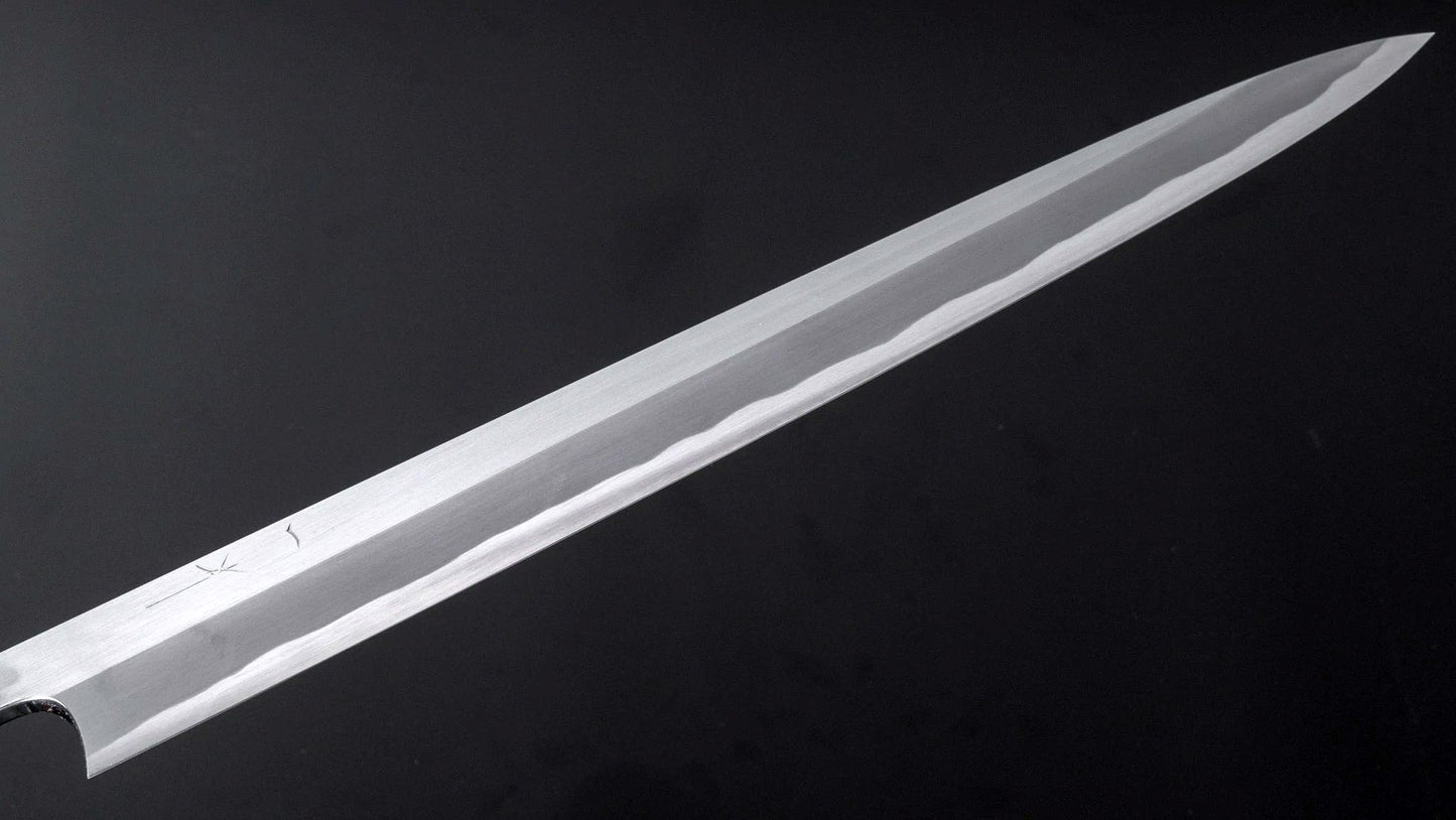 Togashi White #1 Tachi Yanagiba 300mm Ho Wood Handle (Saya) - Kamimoto
