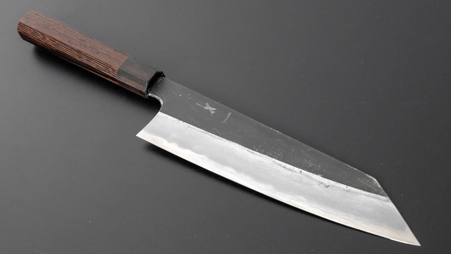 Togashi White #2 Kurouchi Kiritsuke Gyuto 210mm Tagayasan Handle - Kamimoto
