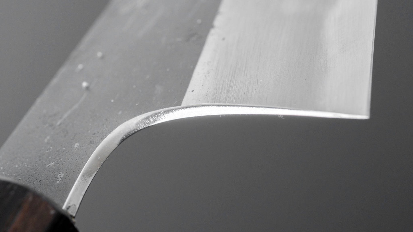 Togashi White #2 Kurouchi Kiritsuke Gyuto 210mm Tagayasan Handle - Kamimoto