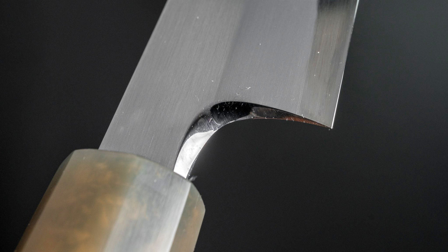 Togashi White #2 Tachi Yanagiba 300mm Ebony Handle (Saya) - Kamimoto