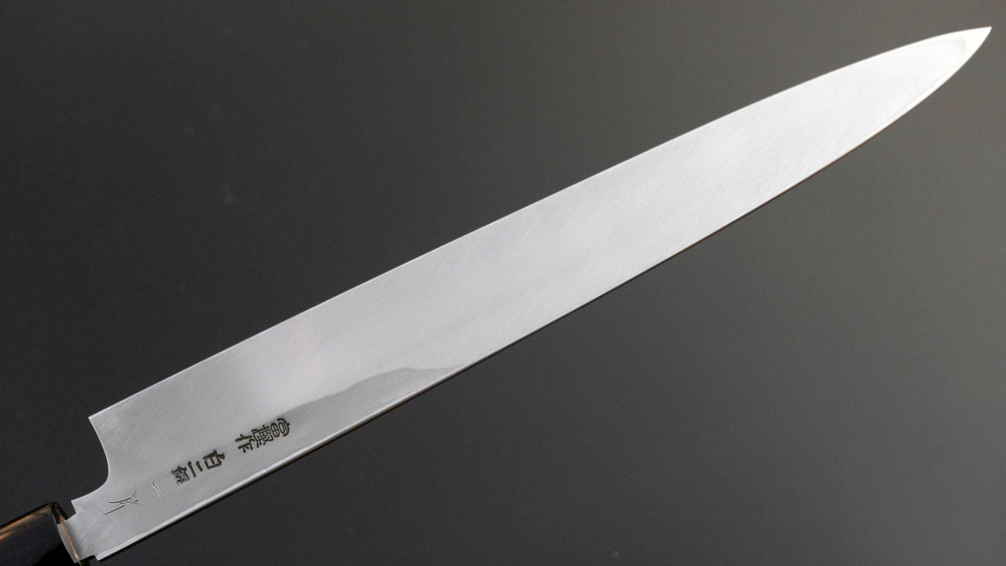 Togashi White #2 Yanagiba 300mm Ho Wood Handle (Saya) - Kamimoto