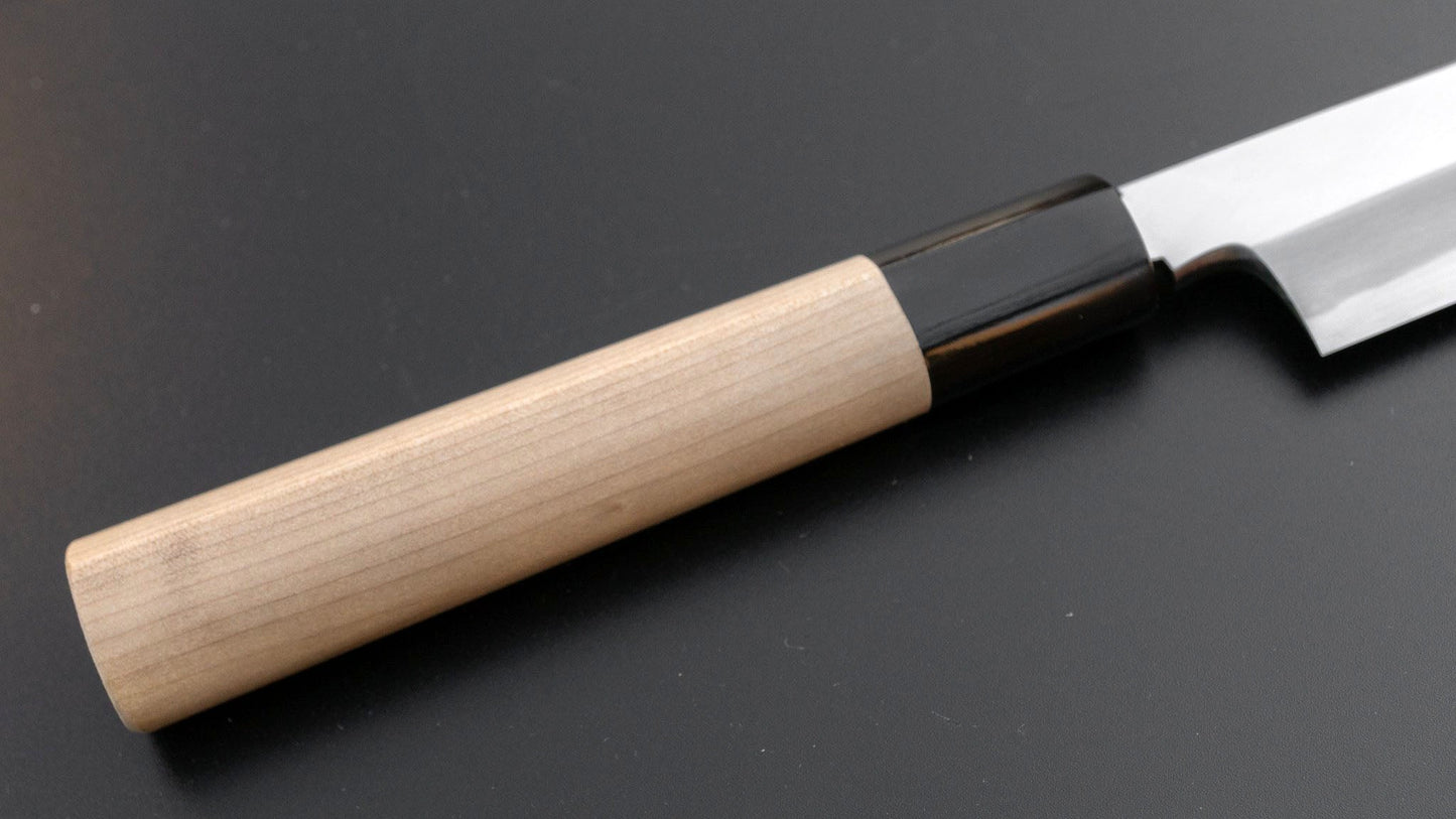 Togashi White #2 Yanagiba 300mm Ho Wood Handle (Saya) - Kamimoto