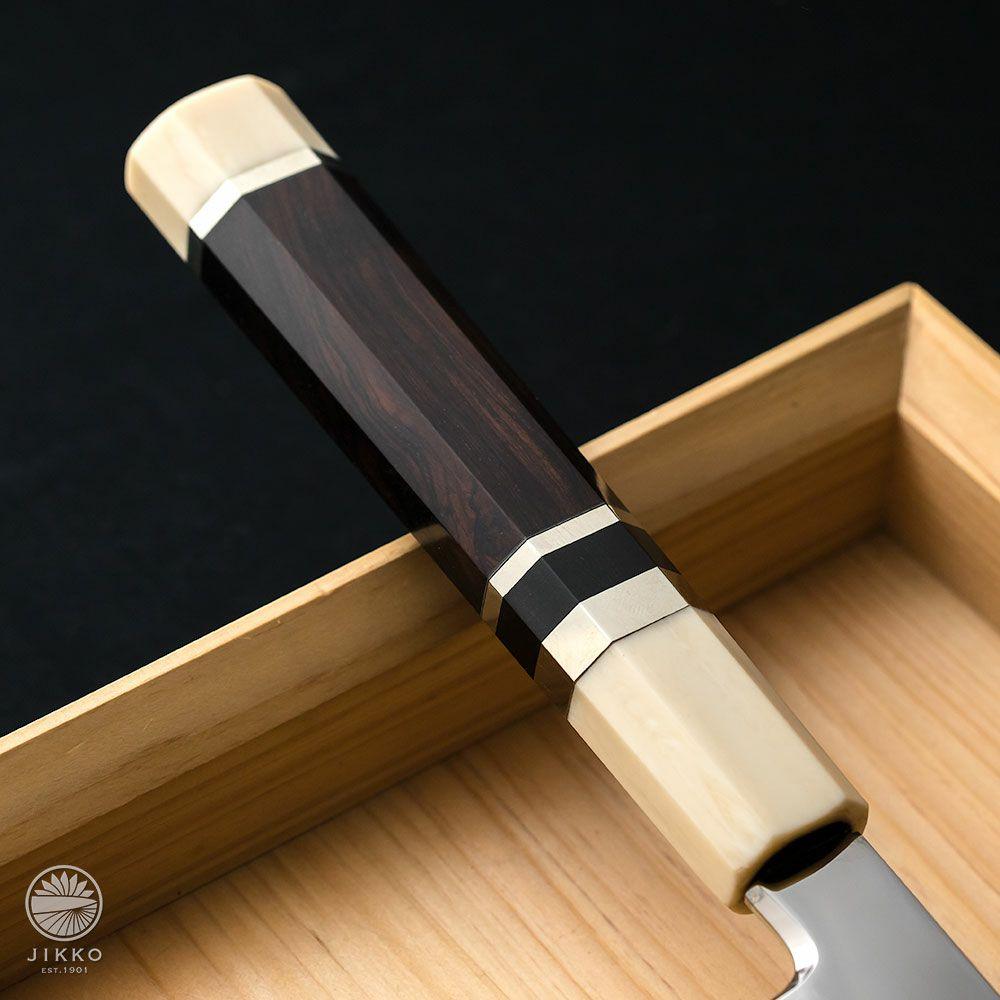 Jikko Ginsan Curved Sakimaru (stainless steel / mirror) - Kamimoto