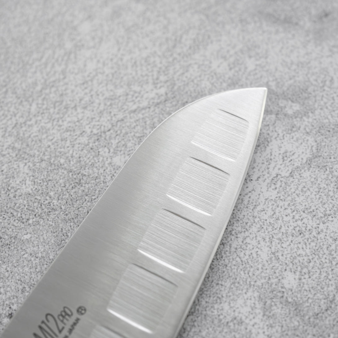 Brieto M12 Pro Santoku 160mm Stainless Steel - Kamimoto EU