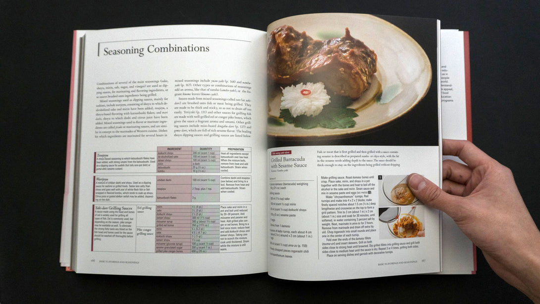 The Japanese Culinary Academy FLAVOR AND SEASONINGS: Dashi, Umami, and Fermented Foods (English) - Kamimoto EU