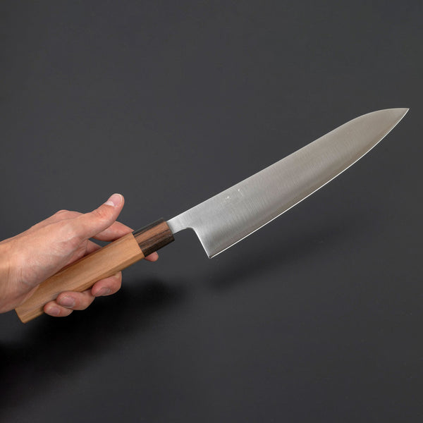 Futana S3 Migaki Gyuto 240mm Cherry Wood Handle - Kamimoto EU