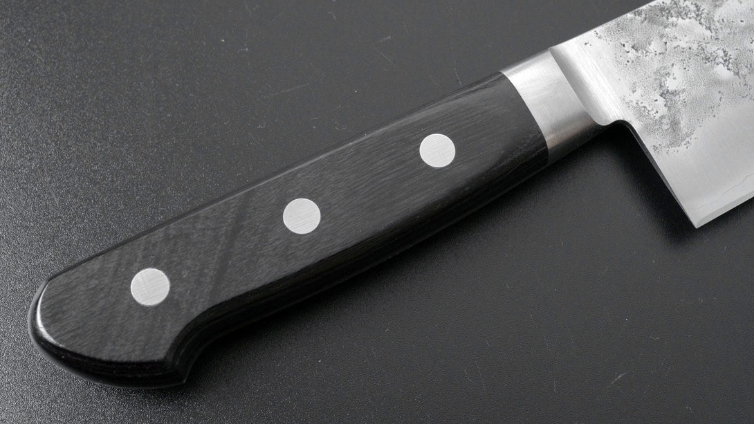 Futana S3 Nashiji Gyuto 210mm Pakka Handle (Yo) - Kamimoto EU