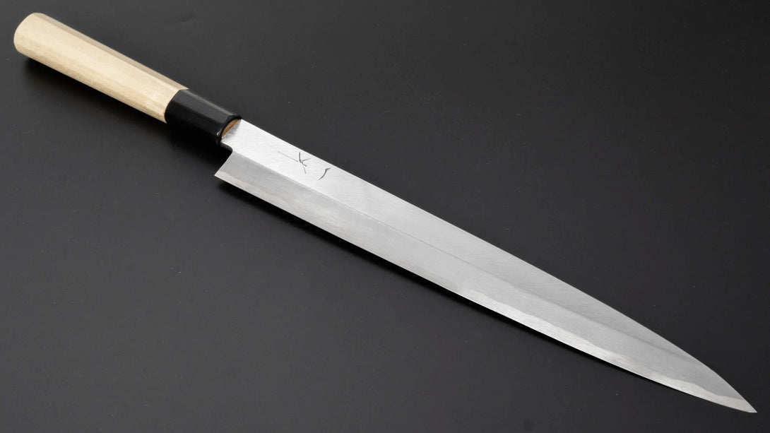 Gorobei White #3 Yanagiba 270mm Ho Wood Handle - Kamimoto EU