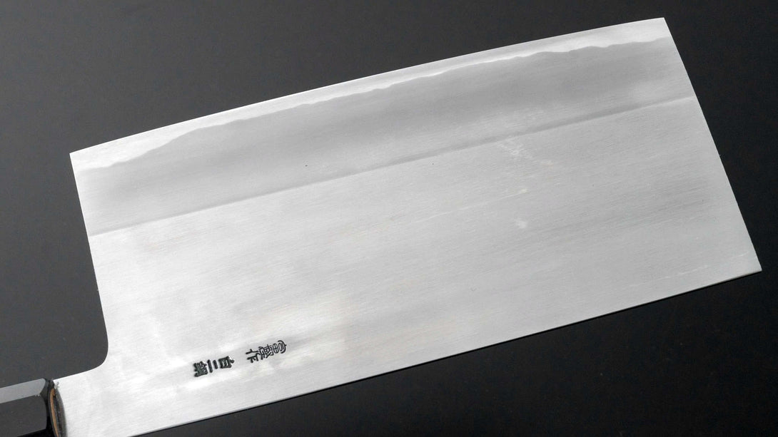 Togashi White #2 Chinese Cleaver 220mm Ho Wood Handle (#7) - Kamimoto EU