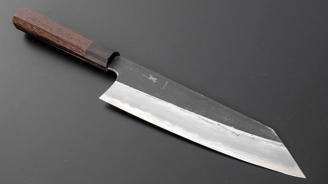 Togashi White #2 Kurouchi Kiritsuke Gyuto 210mm Tagayasan Handle - Kamimoto EU