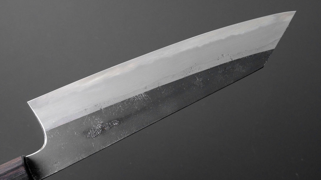 Togashi White #2 Kurouchi Kiritsuke Gyuto 210mm Tagayasan Handle - Kamimoto EU