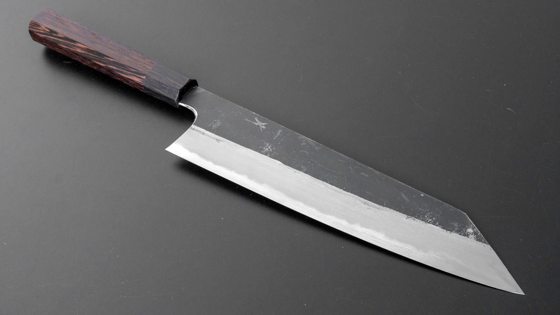 Togashi White #2 Kurouchi Kiritsuke Gyuto 240mm Tagayasan Handle - Kamimoto EU