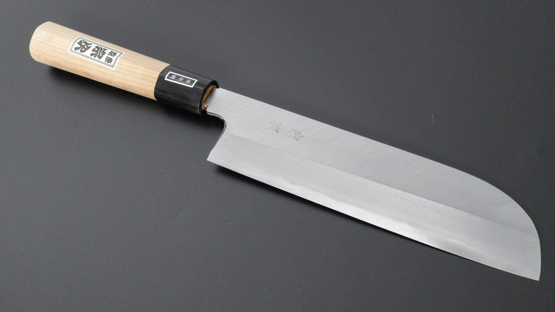 Morihei Munetsugu White #2 Kamagata Usuba 210mm Ho Wood Handle - Kamimoto EU