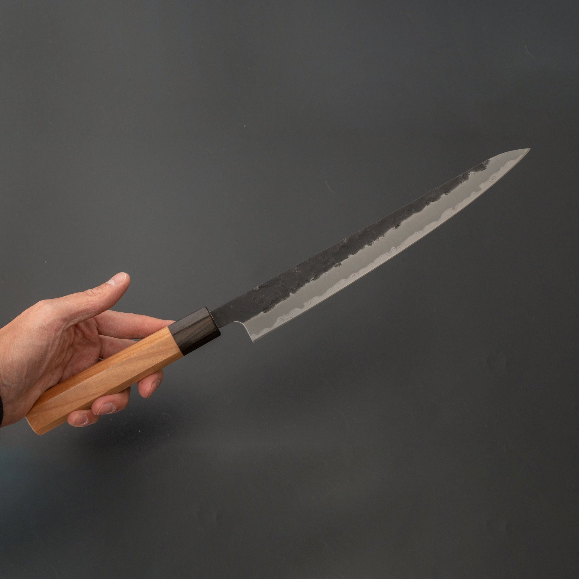 Futana SB Kuro Nashiji Sujihiki Cherry Wood Handle - Kamimoto