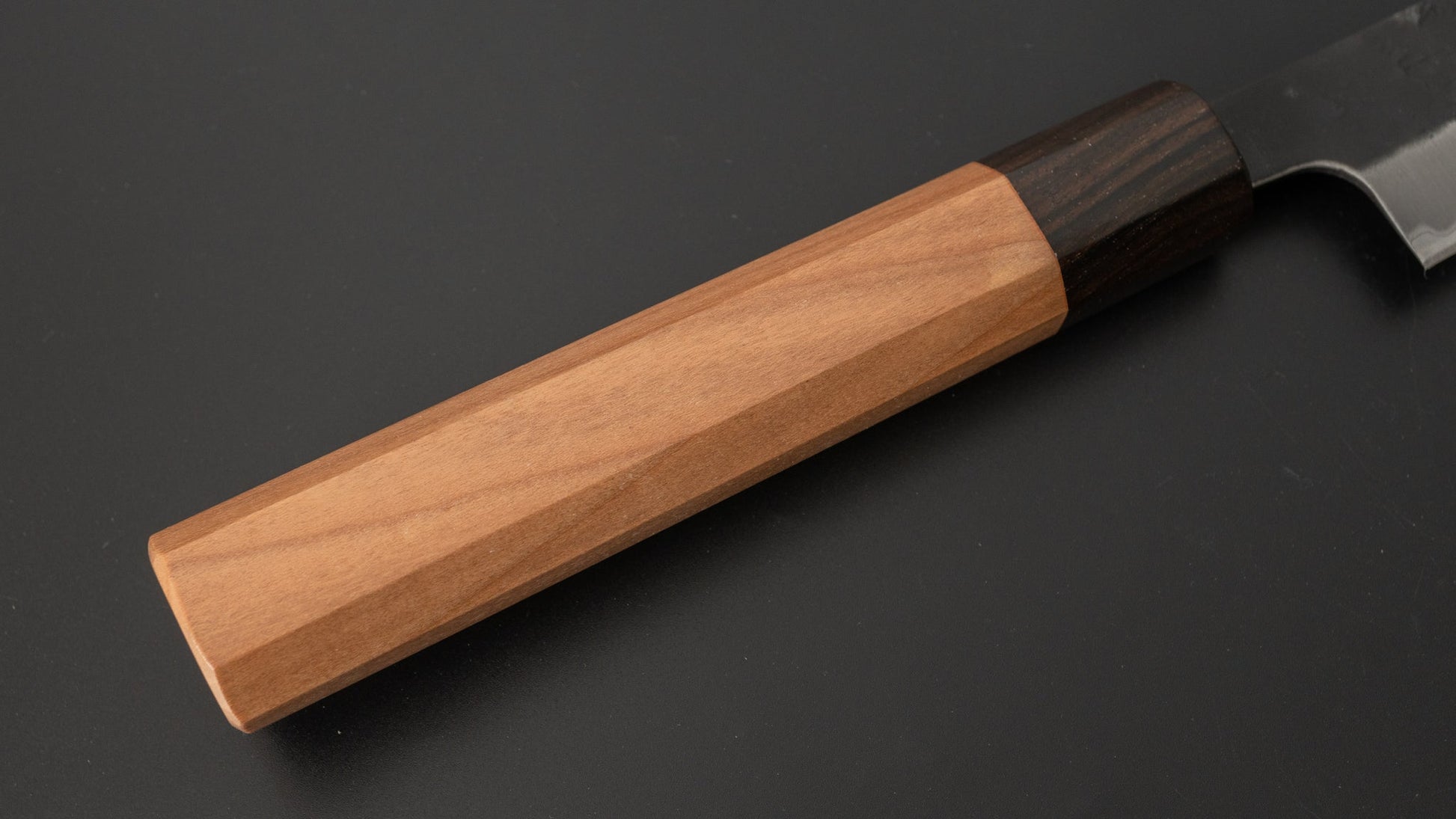 Futana SB Kuro Nashiji Sujihiki Cherry Wood Handle - Kamimoto