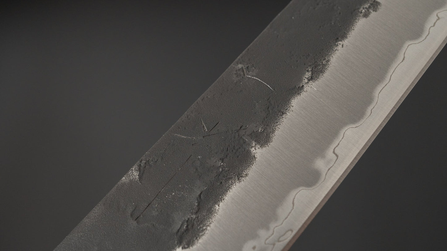 Futana SB Kuro Nashiji Sujihiki Cherry Wood Handle - Kamimoto