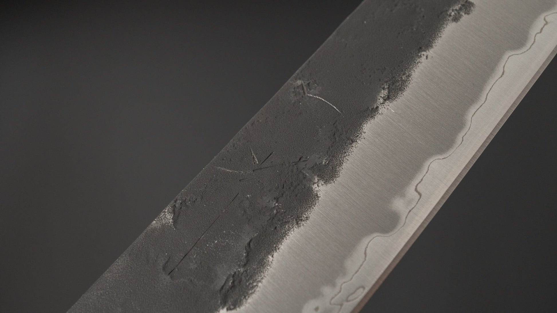 Futana SB Kuro Nashiji Sujihiki Cherry Wood Handle - Kamimoto