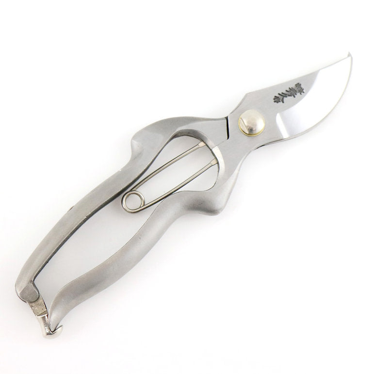Handmade Stainless Steel Secateurs - 200mm - Kamimoto