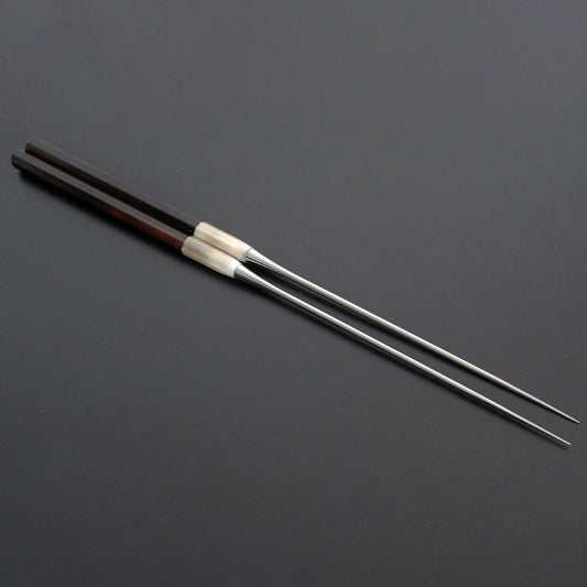 Taihei Custom Ebony Moribashi Chopstick 165mm Octagonal - Kamimoto