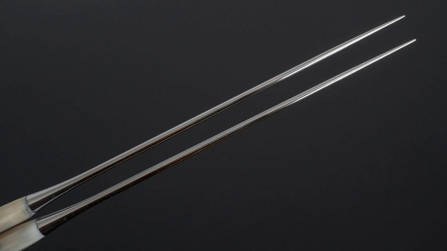 Taihei Custom Ebony Moribashi Chopstick 165mm Octagonal - Kamimoto