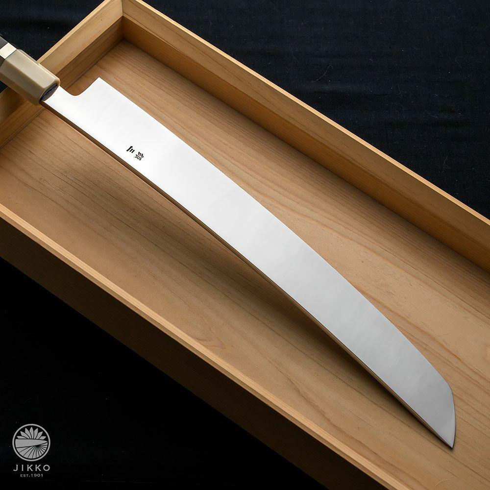 Jikko Ginsan Curved Sakimaru (stainless steel / mirror) - Kamimoto