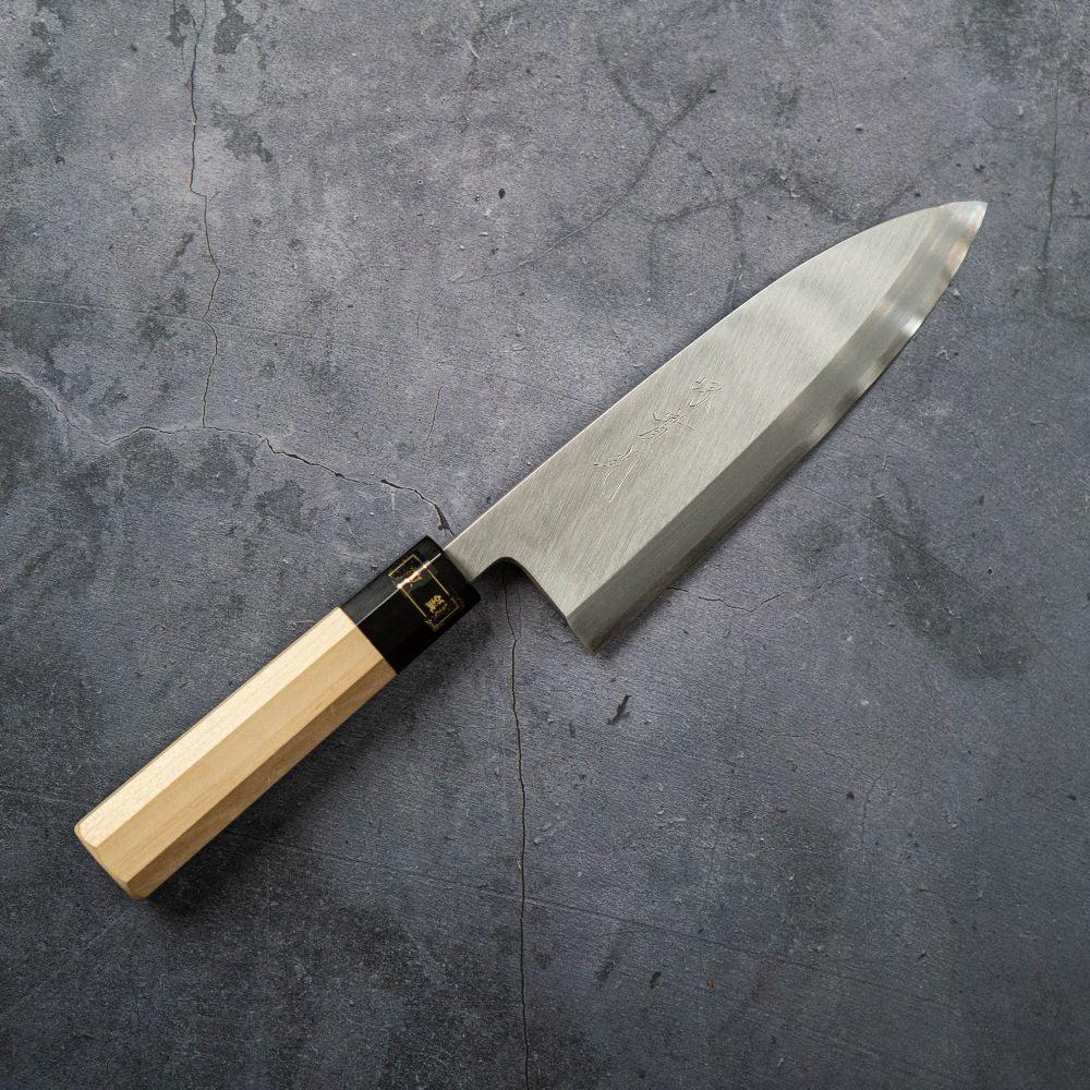 Jikko Shouren Ginsan Deba (stainless steel) - Kamimoto